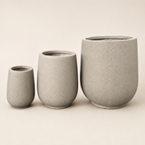 Sand Color Round Planter
