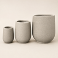 Sand Color Round Planter