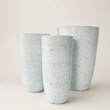 Ceramic Marble Design Tall Pot